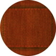 thumbnail image 1 of Ahgly Company Indoor Round Persian Yellow Traditional Area Rugs, 7' Round, 1 of 4