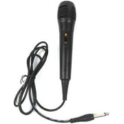 Singing Machine Unidirectional Dynamic Microphone with 5 Ft. Cord