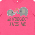 thumbnail image 4 of Inktastic Grandaddy Loves Me Elephant Youth T-Shirt, 4 of 5