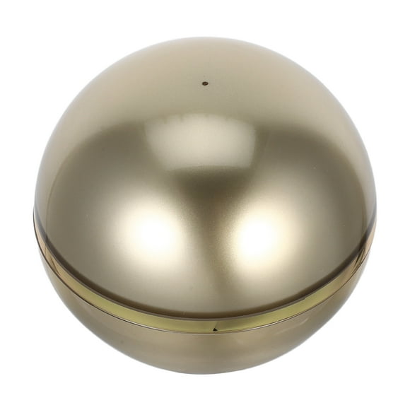 BALAHAPY 1Ud Frasco Plástico Dorado Para Corporal Y Cremas Almacenamiento