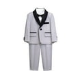 thumbnail image 2 of JTieaclothes Elegant Boys For Sparkling Solid With Dress Pants London Style For Performances Pages And Rehearsals,Boys Outfit Sets Sizes 2-3 Years, 2 of 7