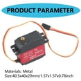 thumbnail image 3 of YIEMEEN DS3225 Waterproof High Torque Servo 25kg for Remote Controls Car and Boats, 3 of 9