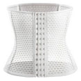thumbnail image 2 of MuZeFu White Corset Top Womens Shapewear With Hollowed Out Waist Closure Breathable And Tight Fitting Waist Shaping Top, 2 of 3
