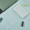 thumbnail image 4 of 12 porta credenciales de acrílico transparentes, porta credenciales verticales de acrílico, porta credenciales en blanco para profesores, enfermeras y oficinas, 5 x 2,9 pulgadas., 4 of 9
