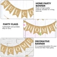 thumbnail image 4 of 1 Set New Years String Flag Decorative Backdrop Banner Home Party Pendant, 4 of 6