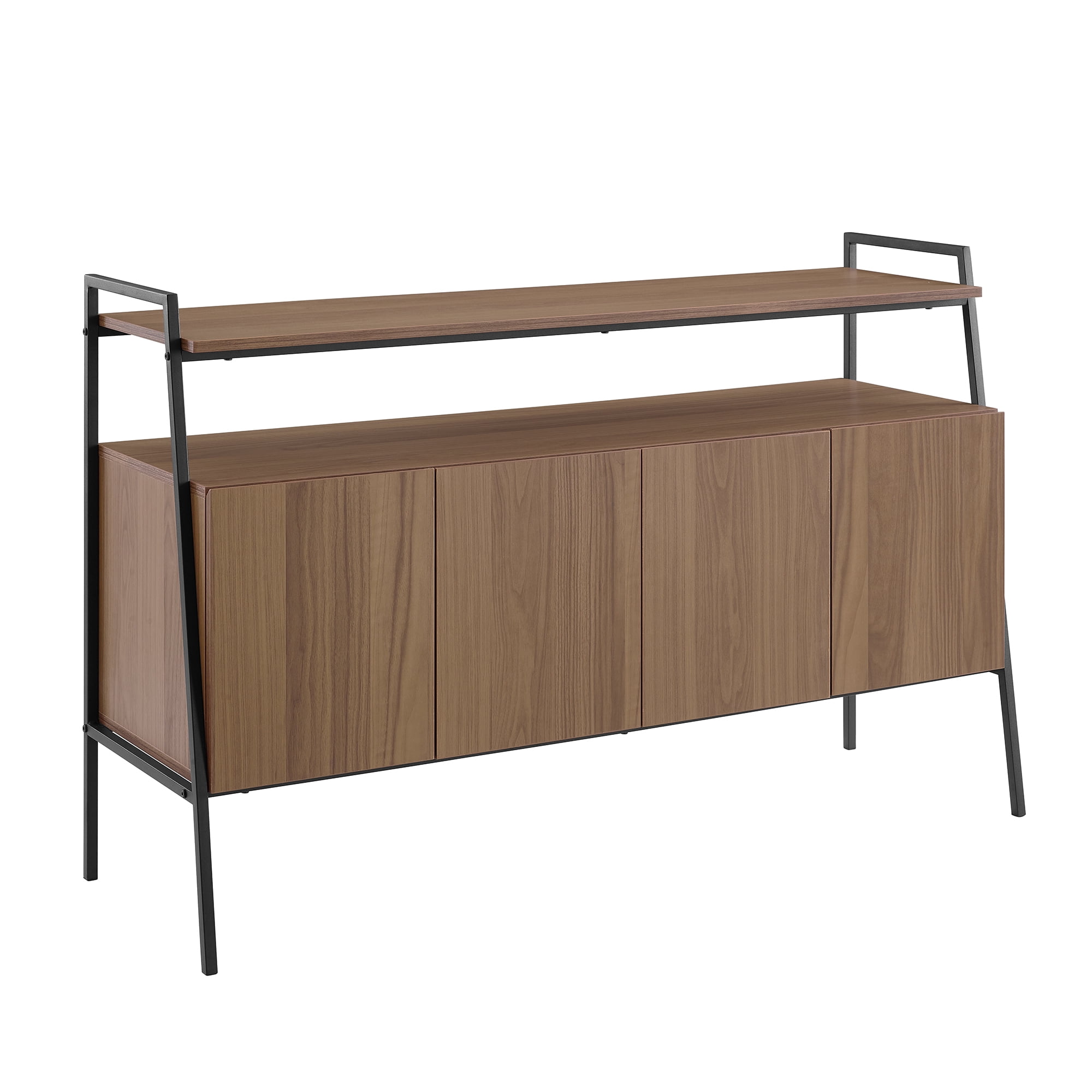 Manor Park Urban Industrial TV Stand for TVs up to 56", Mocha