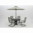 thumbnail image 3 of Four Seasons Courtyard Palermo Market Patio Umbrella with Push Button Tilt, 3 of 8