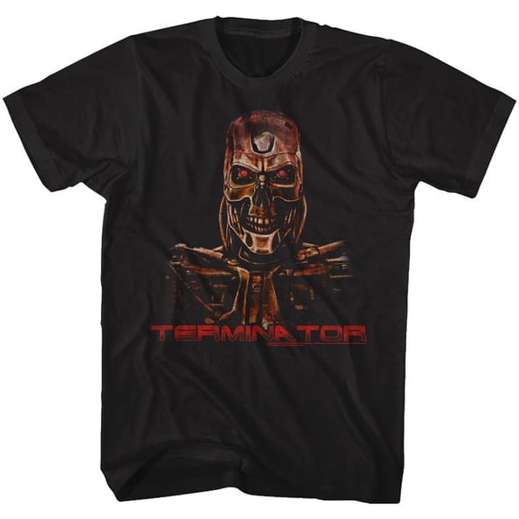 Terminator Code Red Black Adult T-Shirt 5Xl