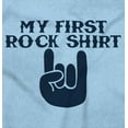 thumbnail image 2 of My First Rock Outfit Romper Boys or Girls Infant Baby Brisco Brands 12M, 2 of 6