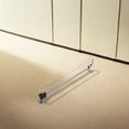 thumbnail image 2 of Mosiee Double Sliding Bars Pull Out Clothes Hanger Rail Extending Rack Storage Holder Organizer Maximizing Storage Space, 2 of 9