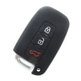 thumbnail image 1 of WORGEOUS Funda protectora de silicona con 3 botones y control remoto inteligente para Hyundai Tucson IX35 (negro), 1 of 3