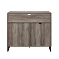 thumbnail image 2 of 42" Stylish Wood Secretary Desk - Gray Wash, 2 of 8
