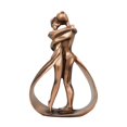 thumbnail image 1 of Pareja Romántica Beso Adorno De Escritorio Regalos De Cumpleaños Para Bodas Niños Niñas SM SunniMix Estatua de beso de pareja, 1 of 8