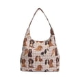 thumbnail image 1 of Bolso de hombro Hobo Signare Tapestry Cavalier King Charles, 1 of 5