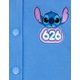 thumbnail image 4 of Chaqueta Disney Lilo & Stitch Varsity Bomber azul claro 7-8 para niña, 4 of 4