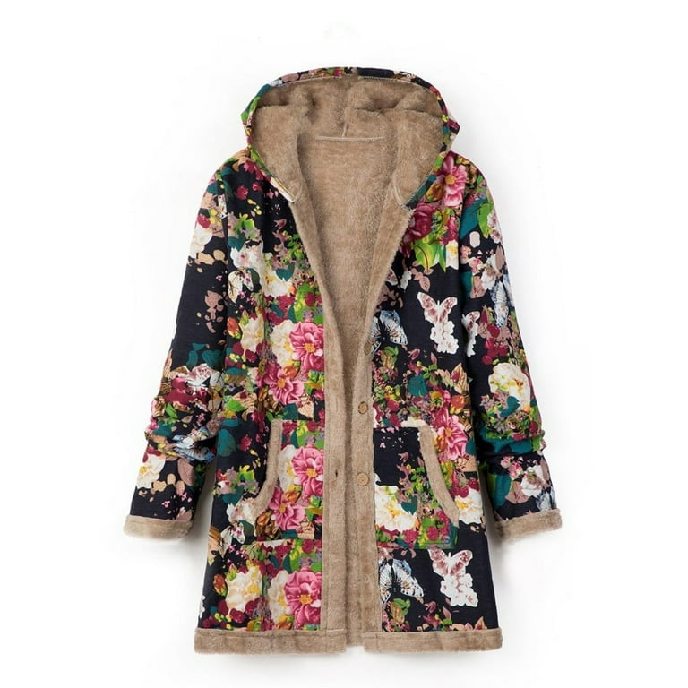 Ladies top flowery jackets