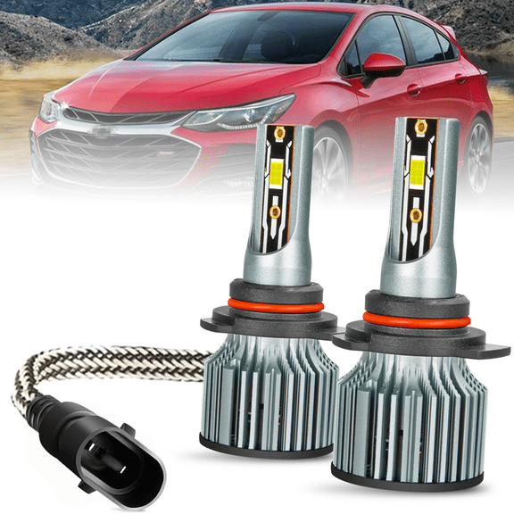 For Chevrolet Cruze with Projector Type 2016 2017 2018 2019 LED Headlight Bulbs 9012 High and Low Beam 2pcs