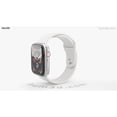thumbnail image 3 of Pre-Owned Used Apple Watch 44mm Series 4 GPS Only Silver White Sport Band (Scratch and Dent), 3 of 3