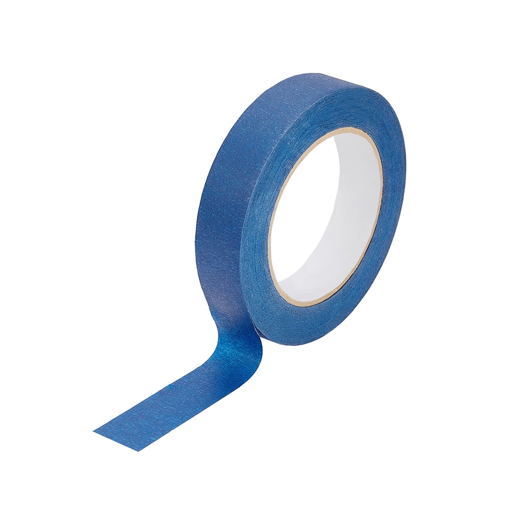 Leopcito 10-Piece Blue Painters Tape 1 inch, Blue Masking Tape Bulk Multi Pack