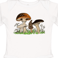 thumbnail image 4 of Inktastic Mushroom Hunting for Morel Mushroom Boys or Girls Long Sleeve Baby Bodysuit, 4 of 5
