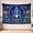 A, variant on XaaKee, Tapestry Wall Hanging, Astral Frog King, High-Quality Polyester, Large Tapestry, 60x40Inch