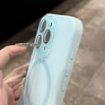 thumbnail image 4 of ML Liquid Silicone Magnetic Case For iPhone 16 15 13 14 12 Pro Max For Magsafe Wireless Charging Solid Color Shockproof Phone Cover, 4 of 6