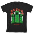thumbnail image 1 of Minecraft T-Shirt Noir pour Enfants Creeper SS, 1 of 2