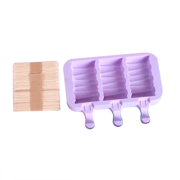 Silicona Hielo hecho en casa Paletas de hielo Cajas de paletas y modelos de dibujos animados caseros