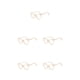 thumbnail image 3 of Gafas de ojo de gato Jumpingount antiluz azul estilo Vintage para mujer, 3 of 6