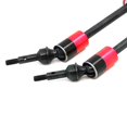 thumbnail image 4 of Ejes de Transmisión Conjunta perfecl para 1:10 Revo RC Piezas de Automóvil Todoterreno negro rojo, 4 of 4
