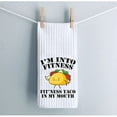 thumbnail image 5 of Taco lover gift taco Tuesday gift Mexican food lover gift foodie gift funny taco saying kitchen towel taco humor gift taco theme kitchen decor dish towel tea towel, 5 of 5