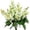 White, variant on Wishrage Artificial Fake Flowers Silk Plastic Plant Arrangement for Home Indoor Outdoor Garden Wedding Table Vase Decorations Faux Lilac Flower