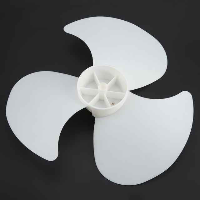 Plastic Three Leaves Durable Replacement Fan Leaves, Replacement Fan Blade, 2 Pcs/Set For Office Home