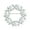 Clear, variant on Bling Jewelry Womens Faux White Pearl Wreath Circle Statement Brooch Pin Crystal Accent for Lapel &