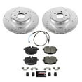 thumbnail image 3 of PowerStop Rear Z23 Evolution Sport Carbon-Fiber Ceramic Brake Pad and Drilled & Slotted Rotor Kit Fits: BMW Select Models K8775, 3 of 10