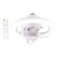 thumbnail image 4 of Ventiladores de techo con luces,Ventiladores de techo LED RGB con luces Lámpara de ventilador silenciosa,Ventilador de techo regulable con control remoto de lámpara,Luz de ventilador de techo, 4 of 8