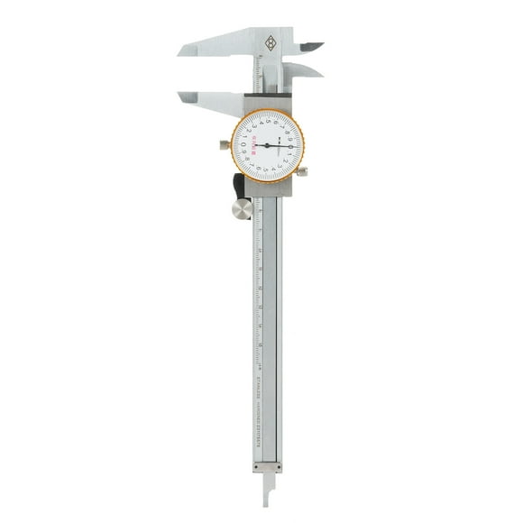 Vernier caliper,Precision Stainless Caliper 0-150mm Calipers Precision 0-150mm 0.02mm Steel Vernier Stainless Steel Vernier Caliper Dial Tool 0-150mm Precision Dial Tool