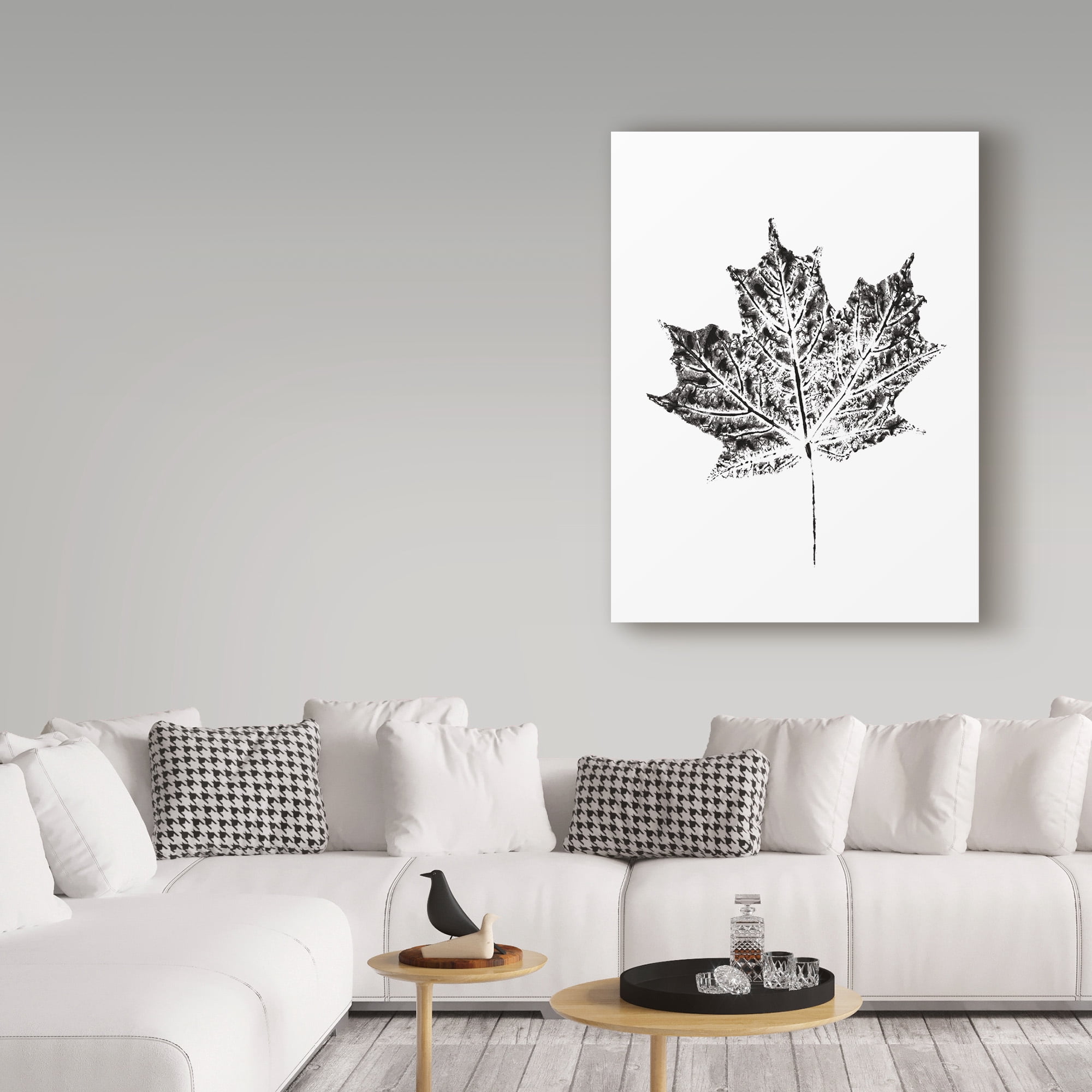 Trademark Fine Art 'Harvest Sentiments I BW no Words' Canvas Art by Moira Hershey