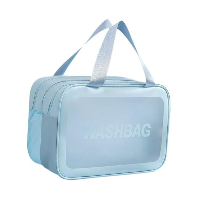 Neceser de viaje multifuncional para el hogar, natación y camping. Color Azul M