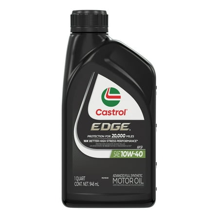 Castrol Edge 10W-40 Advanced Full Synthetic Motor Oil, 1 Quart