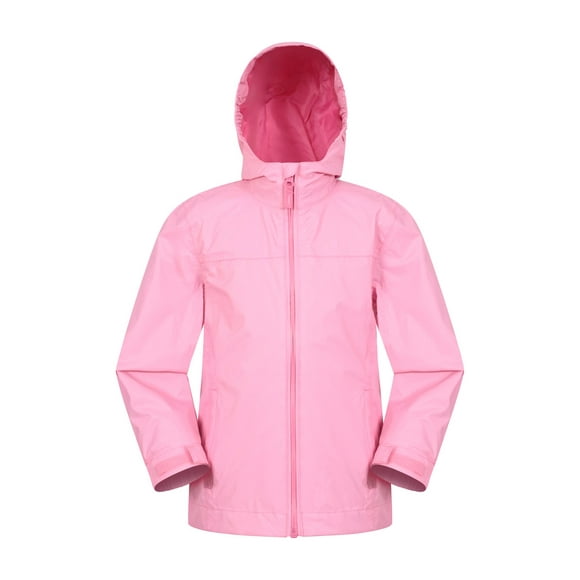 Mountain Warehouse Girls Torrent Jacket Waterproof Lightweight Kids Easy to Pack
