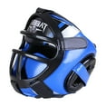 thumbnail image 2 of Almencla Boxing Headgear Face Guard Full Face Protection for Muay Thai Sanda Sparring blue L, 2 of 8