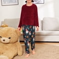 thumbnail image 6 of Yiaed Cute Santa Claus Gift Print Teenagers' Lounge Pants, Loose PJ Bottoms, Long Pajama Pants for Men-Medium, 6 of 6