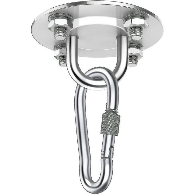 Gancho de techo para silla colgante, soporte de acero inoxidable de primera calidad, hasta 400kg