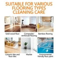 thumbnail image 5 of The Floor Highly Clean, Orange Stone & Tile Cleaner, Great for Ceramic, Porcelain, Granite, Natural Stone, Vinyl, Brick and Wood Floor, No-rinse Concentrate 17fl oz, 5 of 9