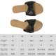 thumbnail image 2 of Diapositivas de moda para mujeres con zapatillas de cuero suaves Sandalias de deslizamiento plano de verano se deslizan para interiores al aire libre, 2 of 6