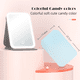 thumbnail image 3 of Espejo de maquillaje con luz, portátil, plegable, con luz de relleno, espejo de belleza de escritorio, espejo giratorio con control magnético, espejo de regalo, 3 of 4