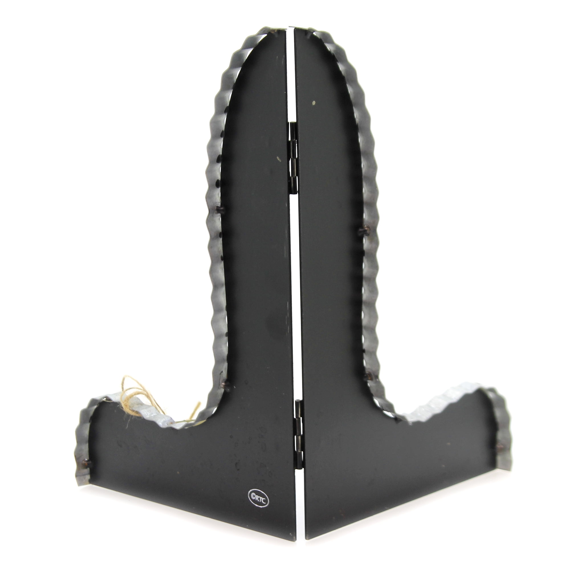 Black Galvanized Easel Med - One Easel 9.5 Inch, Metal - Picture Holder Y19169