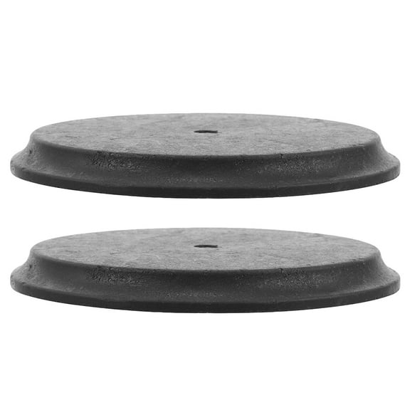 WORGEOUS 2pcs Weighted Round Lamp Base Lamp Weight Desk Lamp Weight Replacement Lamp Base Weight Lamp Stability Base Desk Lamp Weight