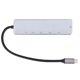 thumbnail image 2 of USB C Hub, PD Carga Rápida Amplia Aplicación 6 En 1 Adaptador USB C Para Oficina Para El Hogar Para Viajes ANGGREK USB C Hub, 2 of 8
